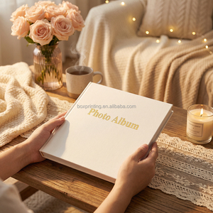 Album de scrapbooking personnalisé, couverture rigide en lin, album photo <span class=keywords><strong>Polaroid</strong></span>, <span class=keywords><strong>livre</strong></span> de souvenirs pour la famille, <span class=keywords><strong>livre</strong></span> <span class=keywords><strong>d</strong></span>'invités de mariage, anniversaire - Product Image 2