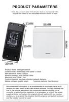 TUYA RF R2 433Mhz WiFi Disjoncteur Relais Module Télécommande Intelligente Fonctionne Avec Alexa Google Home et RM433