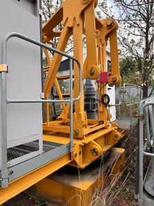 Grue à tour à tête plate Zoomlion Heavy Industry QTZ80 5610 d'occasion, portée de bras 6t, longueur 56m, boîte de vitesses PLC, Chine, prix bas, en vente - Product Image 4