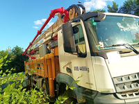 XCMG Oficial HB58V Bomba de pluma de hormigón montada en camión 58m Bomba de hormigón de segunda mano Precio de camión a la venta