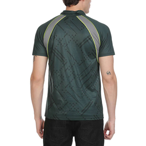 เสื้อโปโลผู้ชายแบบสวมใส่สบาย ตัดเย็บตามสั่ง ผ้าฝ้ายถัก 100% แขนสั้น พิมพ์ลายแบบซับลิเมชั่น ไซส์ใหญ่พิเศษ - Product Image 3