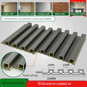 Pannello di <span class=keywords><strong>rivestimento</strong></span> della parete esterna impermeabile ignifugo con pannello a parete Wpc, - Product Image 6