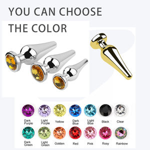 ปลั๊กโลหะสำหรับทวารหนัก Sexbay หลายขนาด ทรงกรวยวงกลม พร้อมฐานเพชร เพิ่มความสุขทางทวารหนัก กันน้ำ 100% ราคาโรงงาน - Product Image 2