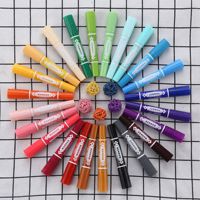 Ensemble de peinture à l'huile à Double tête POP 8/12/24 couleurs, marqueurs à utiliser pour les marqueurs d'art, stylo