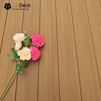 New Tech One-Click Set Panneau de terrasse en composite solide antidérapant Installation facile Système de terrasse extérieur ZipDeck WPC Decking