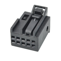 Adaptateur de connecteur automobile blanc pour toit ouvrant de voiture, rétroviseur, feu arrière, modèle 2-929171-1, contact en plastique et laiton