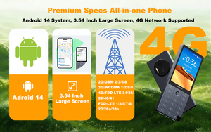 Téléphone à clavier <span class=keywords><strong>DUO</strong></span> QIN F25 Android 14 4G, écran 3,54 pouces, 6 Go + 128 Go, double SIM, débloqué, compatible avec les services <span class=keywords><strong>Google</strong></span>, téléphone <span class=keywords><strong>mobile</strong></span> senior - Product Image 4
