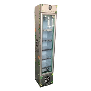Refrigerador Comercial Meisda SC105B de 105L con Puerta de Vidrio Vertical y Diseño Delgado para Exhibición de Alimentos y Bebidas, con Certificación ETL - Product Image 2