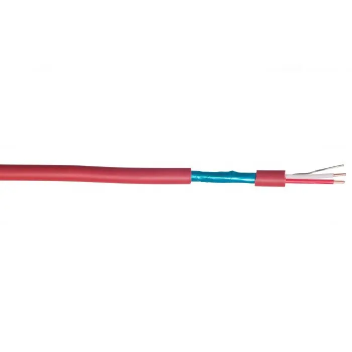 كابلات اتصال SYT1 24AWG 1P05 عالية الجودة 1x2x0.45mmCCA محمية 1 زوج CPR Eca