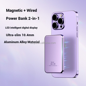 Power Bank Magnetico Wireless 5000mAh con Ricarica Rapida 22.5W, Ultra Sottile, Personalizzabile con Logo - Product Image 3