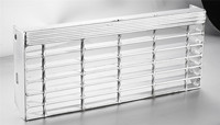 Marchepied antidérapant en acier de fabrication chinoise avec bordure à motif damier, résistant aux intempéries, pour plateforme extérieure