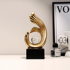 Ornements en résine écologiques haut de gamme, nouveau cabinet à vin pour la <span class=keywords><strong>maison</strong></span>, <span class=keywords><strong>d</strong></span>écoration de bureau, cadeaux de fête pour les <span class=keywords><strong>amis</strong></span> - Product Image 3