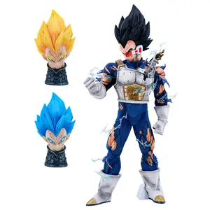 新しいスタイルの卸売日本のドラゴンボールアニメフィギュア45CM18 ''ベジータPVCアクションフィギュアギフト用