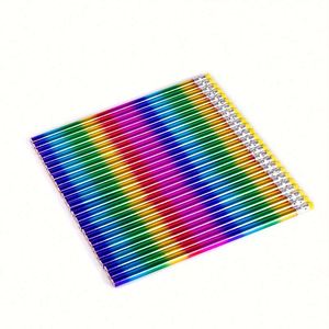 Lápices de Colores Arcoíris 4 en 1, Lápices de Alta Calidad con Punta Láser para la Escuela - Product Image 3