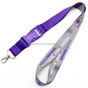 Custom Sublimation Polyester Lanyards Teacher Accessories Keychain Lanyard for Promotional Gifts