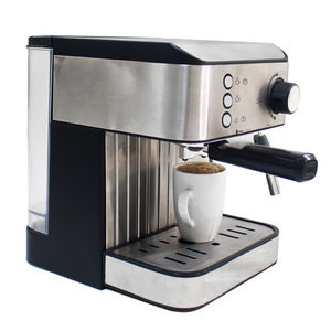 Cafetière Expresso électrique en acier inoxydable avec vapeur de 15 bars Réservoir d'eau de 1.5 <span class=keywords><strong>litres</strong></span> Machine à café - Product Image 3