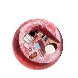 Bol de service en résine époxy au prix d'usine pour la maison, les hôtels, les restaurants, la vaisselle, les salades, les fruits et les collations - Product Image 1