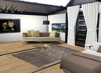 Maison conteneur de luxe en panneaux sandwich d'acier avec salle de bain, design moderne pour villa et hôtel, mini-cabane portable Ray-Zen