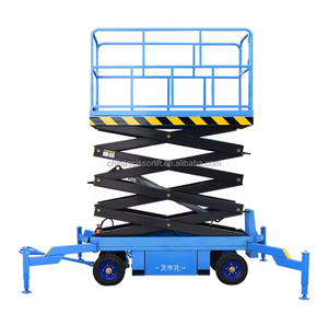 Platform Kerja Udara Hidrolik Mobile <span class=keywords><strong>Scissor</strong></span> <span class=keywords><strong>Lift</strong></span> Opsional yang Dapat Diperpanjang dan Stabil - Product Image 1