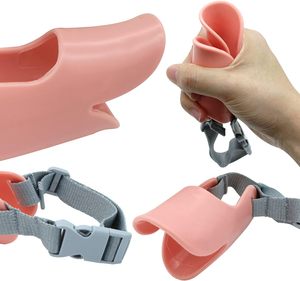 <span class=keywords><strong>Bozal</strong></span> de Silicona para <span class=keywords><strong>Perro</strong></span>, Cubre Boca de Silicona, Anti Ladridos, Anti Mordeduras, Diseño de <span class=keywords><strong>Pato</strong></span> Adorable, Ajustable con Lazo, para Mascotas - Product Image 3