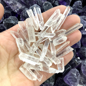 ควอตซ์ใสธรรมชาติแบบขายส่ง หินดิบทรงหอก - Product Image 1