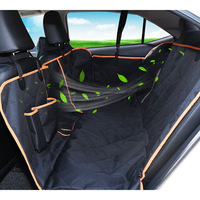 Housses de protection universelles de luxe pour sièges de voiture pour chiens, imperméables, avec fenêtre en maille, anti-rayures et antidérapantes