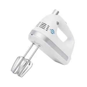 Good Quality Electric Industrial Egg Whisk Beater Held Stainless Steel With Bowl Hand Mixer