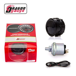 مقياس ضغط الزيت الرقمي للسيارات من دراجون جيج، 52 ملم، 0-150 رطل لكل بوصة مربعة، مع إضاءة LED زرقاء وحساس للسيارات 12 فولت (6116) - Product Image 2