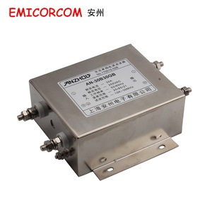 Module de filtre de puissance monophasé Anzhou AN-30B30GB 30A 250VAC pour la suppression des interférences électromagnétiques en mode commun - Product Image 1