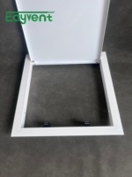 Panneau d'accès en aluminium résistant à l'humidité avec porte d'inspection en plaque de plâtre pour la décoration intérieure d'hôtel