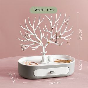 Estante creativo para joyería de ciervo, mesa superior, asta, árbol, pendientes, collar, estante de exhibición, porche, estante de almacenamiento de llaves, punto al por mayor - Product Image 4