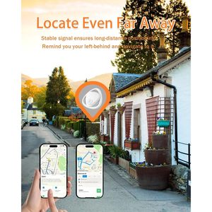 Bevewlpol Traceur de clés avec batterie rechargeable, localisation GPS et contrôle par application pour clés, téléphones, bagages, portefeuilles, animaux de compagnie, vélos - Product Image 5