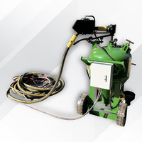 Sablage mobile compact Taisheng à eau et abrasifs 7,5-75 kW 190 kg – Faible coût d'entretien pour applications automobiles et aérospatiales