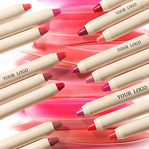 Индивидуальная Марка, индивидуальный собственный логотип, бархатный Матовый крем для губ, карандаш для губной помады, водостойкий, стойкий красный карандаш для губ - Product Image 2