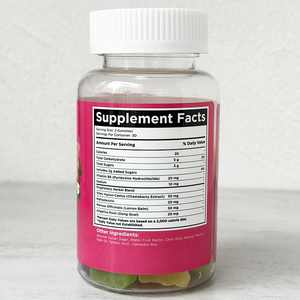 Gummies pour le soulagement des règles, l'équilibre hormonal et le syndrome prémenstruel (SPM) en marque propre, pour soulager les douleurs menstruelles chez les femmes - Product Image 2