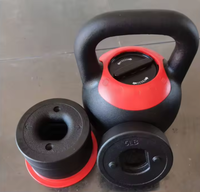 Kettlebell réglable Kettle Bell 5-en-1 en fonte Ensemble de kettlebell à poids réglable Premium Poids libres