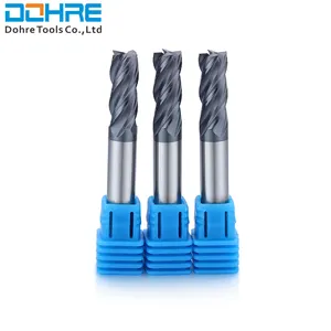 Dohre 4 sáo hrc45/55 rắn Carbide chế biến gỗ vuông Blade End Mill Sản xuất tại Trung Quốc cho gỗ