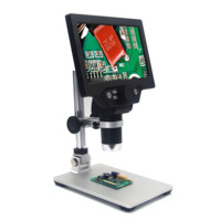 Insider Microscope Portable 7 Inch Digital Microscope Scanning Electron Microscope Microscopio Electronique for Mobile Repair