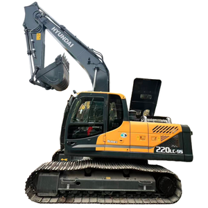 รถขุดตีนตะขาบ HYUNDAI 220LC-9S มือสอง 22 ตัน สภาพ 90% เครื่องจักรก่อสร้าง รถขุดขนาดกลาง HYUNDAI 220LC9S มือสอง - Product Image 1