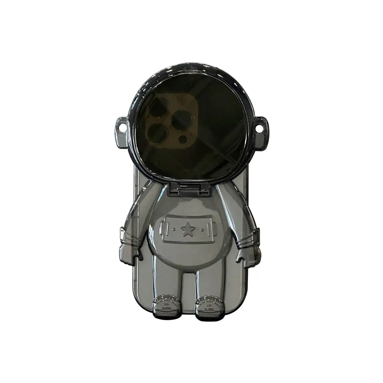 3D Spaceman trường hợp cover quay lại cho Iphone 11/12/14/13/15, cho iPhone 14 Pro 3D cao su trường hợp chống sốc Bìa