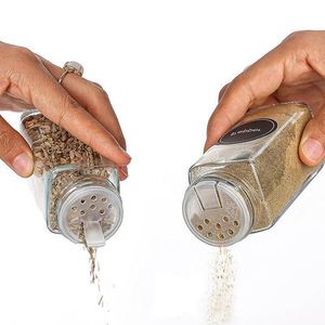 Honest Suppliers Empty Plastic Spice Jar PET Plastic Pepper Spice <b>Shaker</b> <b>Bottle</b> Seasoning <b>Bottle</b> for Spice and Powders - Product Image 1