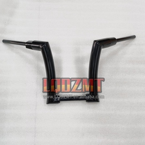 Guidon de moto 10 pouces 12 pouces 14 pouces 16 pouces <span class=keywords><strong>18</strong></span> pouces pour Harley 883 1200 Fat Boy Breakout <span class=keywords><strong>Street</strong></span> <span class=keywords><strong>Fighter</strong></span> Dyna Road Guidon - Product Image 3
