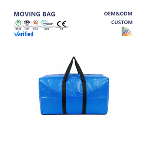 Thêm Lớn Tái Sử Dụng PP Dệt Di Chuyển Lưu Trữ Túi Với Dây Kéo Nhiệm Vụ Nặng Nề Chống Bụi Bìa Cho Quần Áo Cho Phòng Khách - Product Image 1