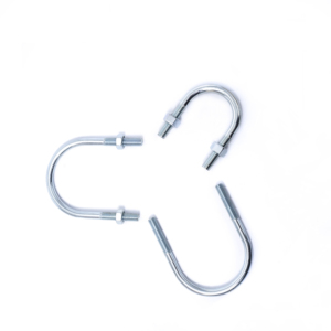 Pernos de Anclaje de Acero al Carbono Personalizados de Alta Calidad, Pernos en U de Acero Inoxidable, Pernos en U Planos Galvanizados con Tuercas y Arandelas a Bajo Precio - Product Image 1