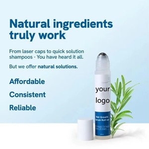 Sérum de croissance capillaire à la rosemaine en roll-on pour des cheveux plus épais, sérum de croissance capillaire premium en roll-on à absorption rapide et non gras pour la croissance des cheveux - Product Image 4