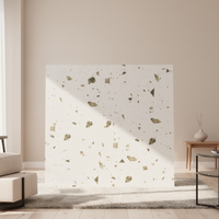 Carreaux de porcelaine à motif terrazzo de style moderne 300x600mm, épaisseur 8mm, pour usage extérieur et intérieur d'hôtel, résistants à l'usure