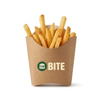 Contenants alimentaires jetables écologiques en papier avec logo personnalisé pour la restauration rapide et les restaurants
