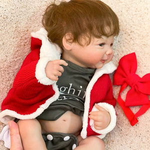 OtardDolls Reborn Doll, poupée réaliste de 50 cm avec pull rouge, pour cadeau - Product Image 3