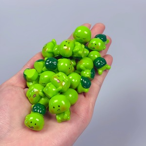 Mini <span class=keywords><strong>Tortuga</strong></span> Verde <span class=keywords><strong>de</strong></span> Resina, Animal Marino Simulado, Decoración para Jardín <span class=keywords><strong>de</strong></span> Infancia, Juguete Infantil - Product Image 2