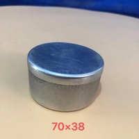 Boîte de laboratoire en aluminium pour kit de test de sol sans humidité avec conteneurs de prélèvement de carottes de sol non perturbés
